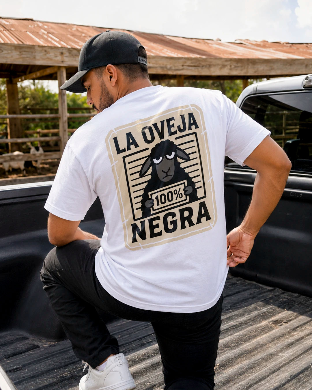 Playera La Oveja Negra – Pa' Hacer un Desorden