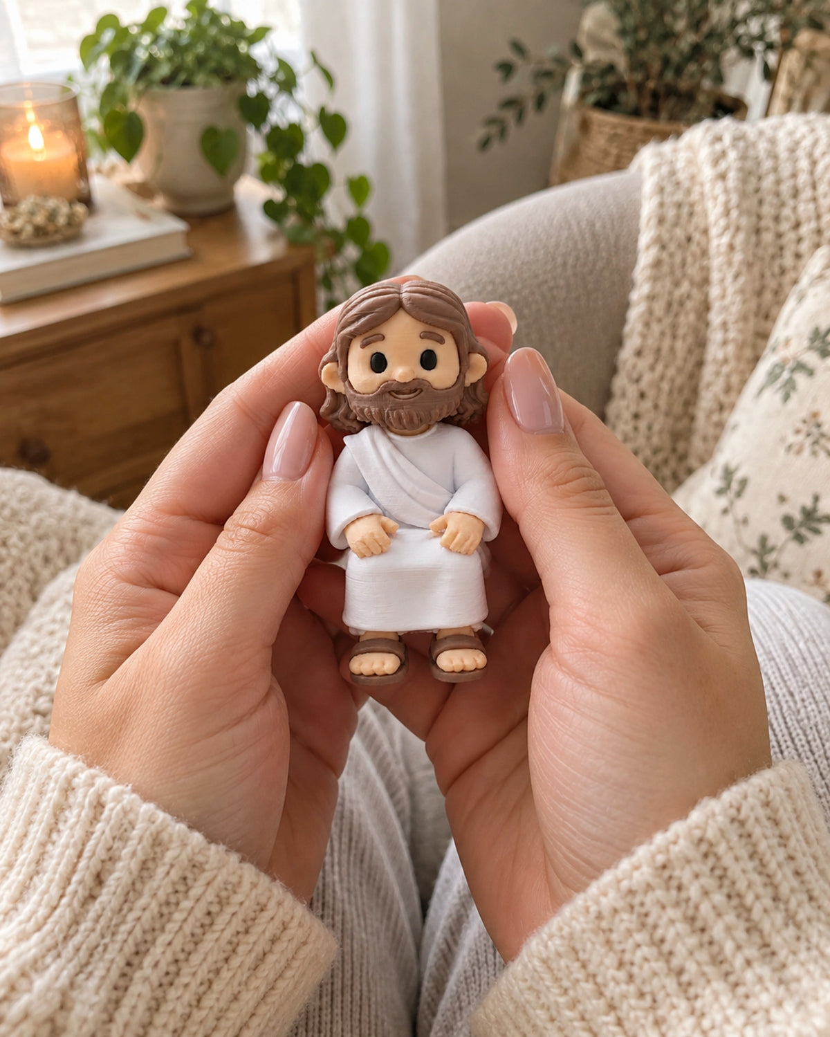 Figura de Jesús - Sentado