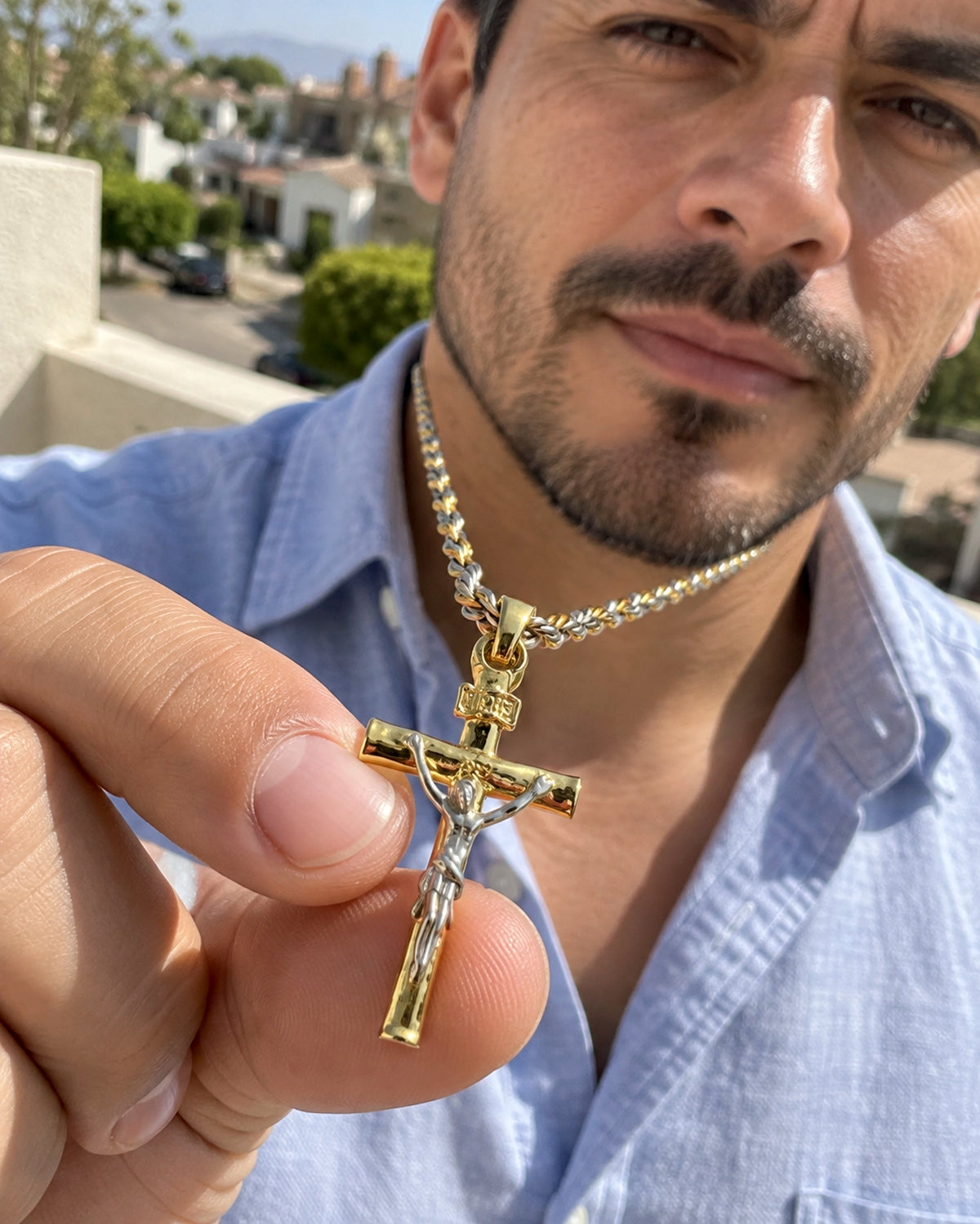 Collar Crucifijo