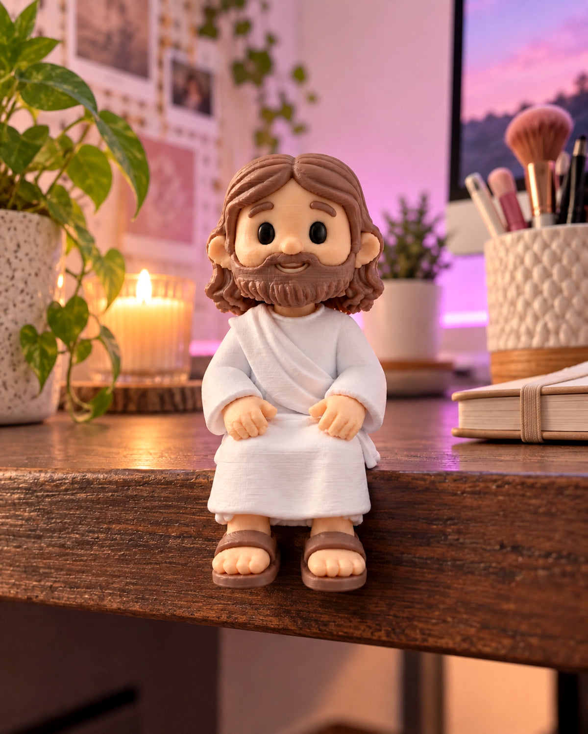 Figura de Jesús - Sentado