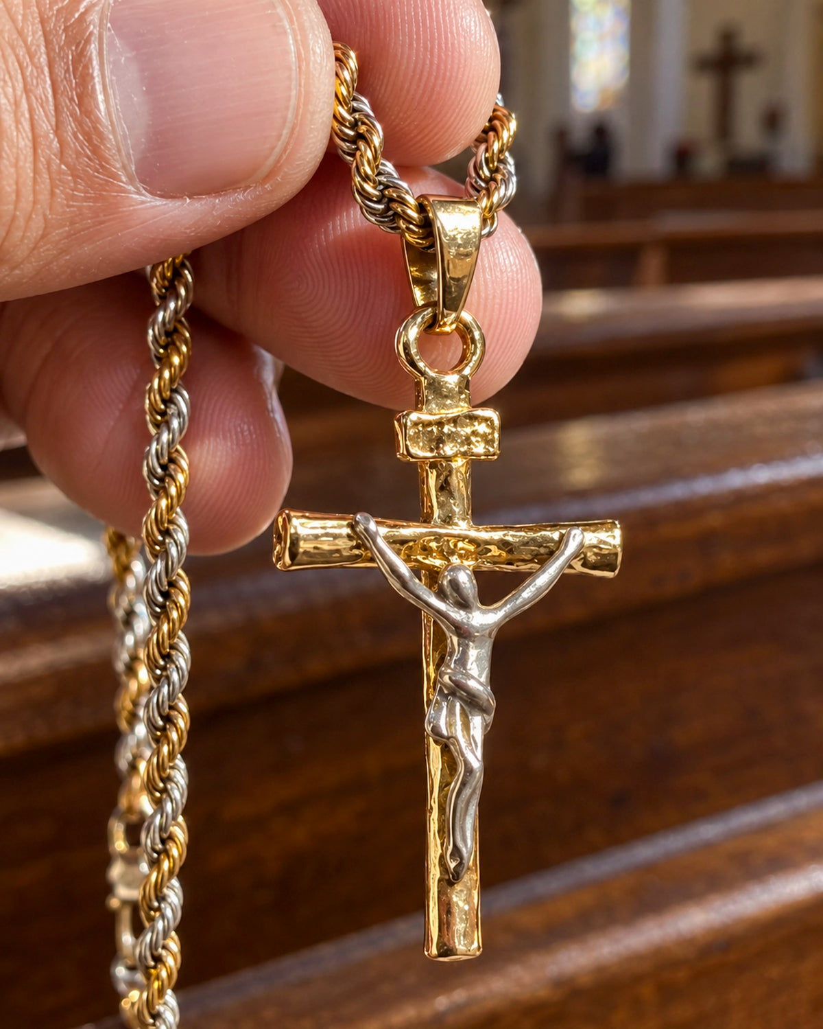 Collar Crucifijo