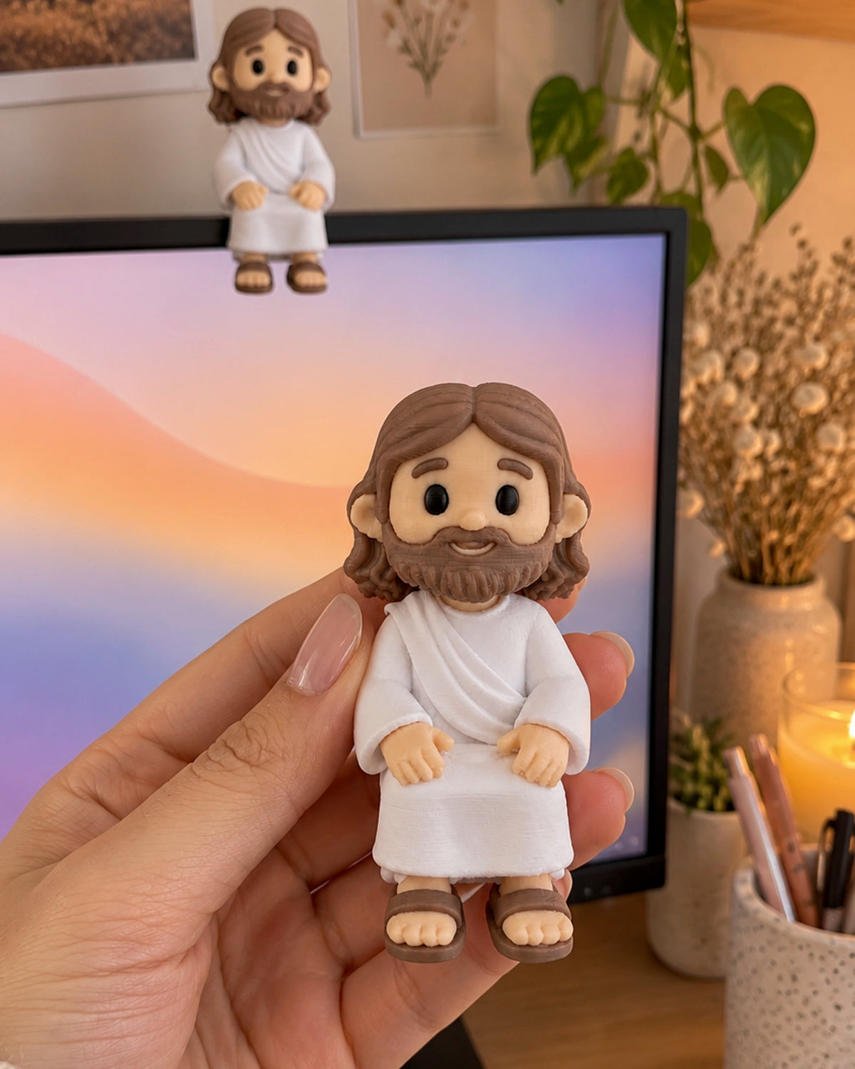 Figura de Jesús - Sentado