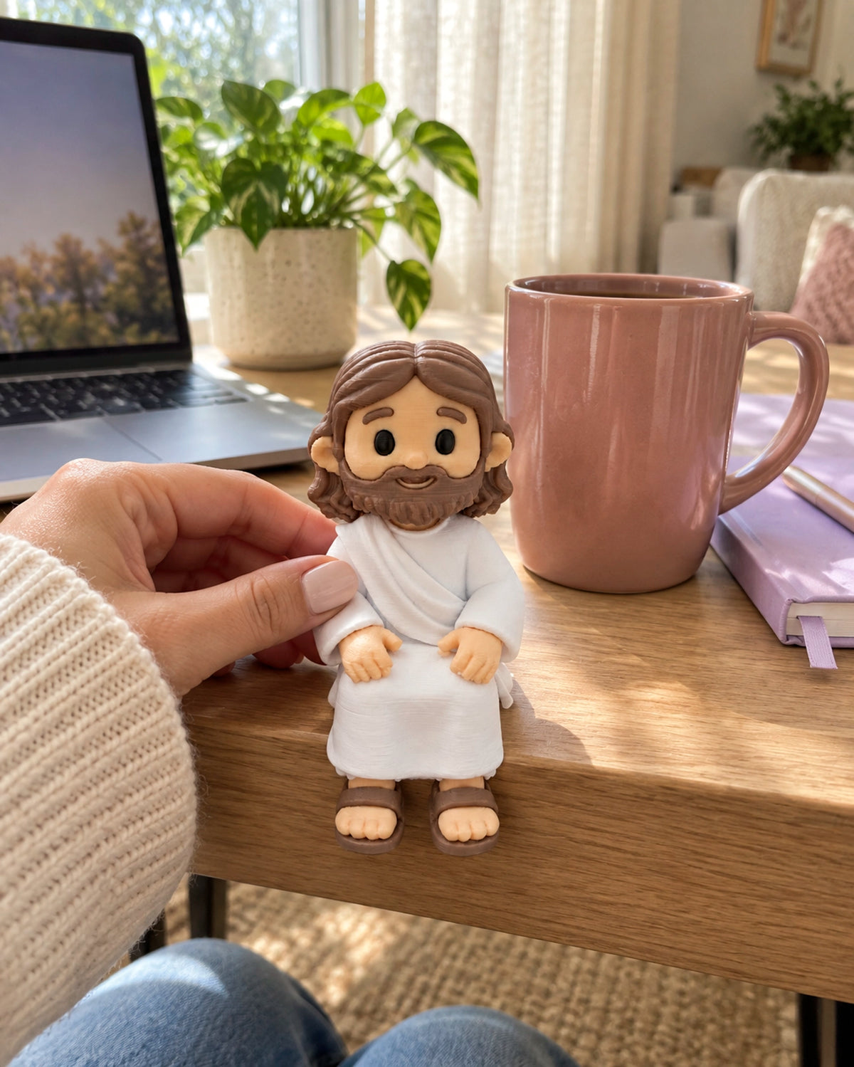 Figura de Jesús - Sentado