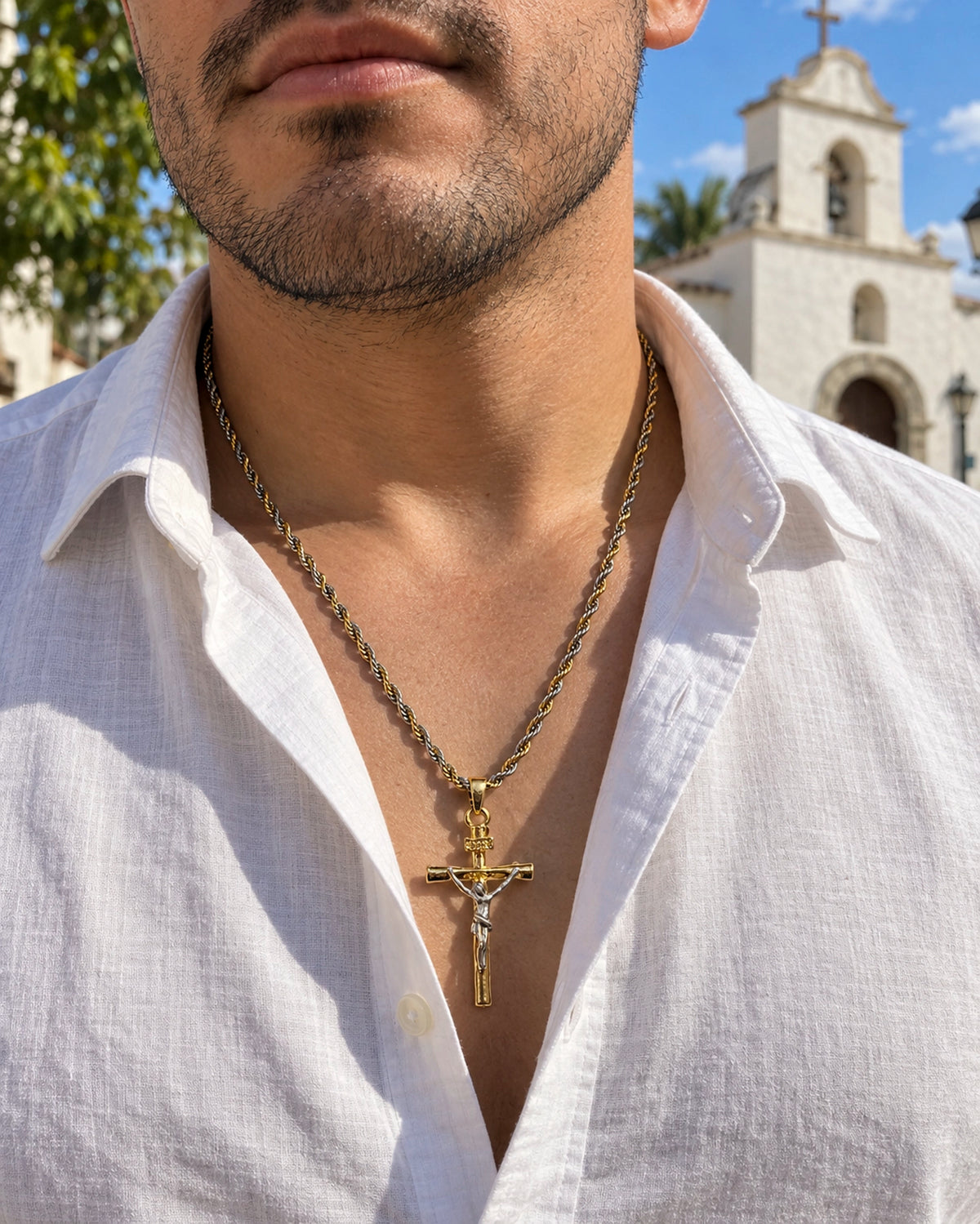 Collar Crucifijo