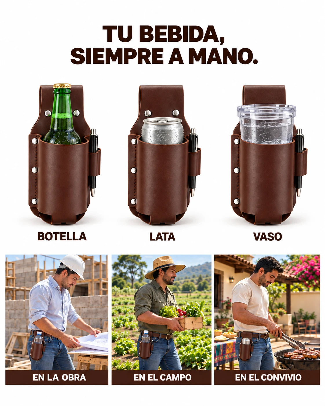 Portabebidas para Cinturón – Todo Terreno